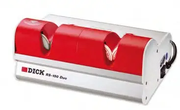 Afilador eléctrico de cuchillos Dick RS75 color rojo
